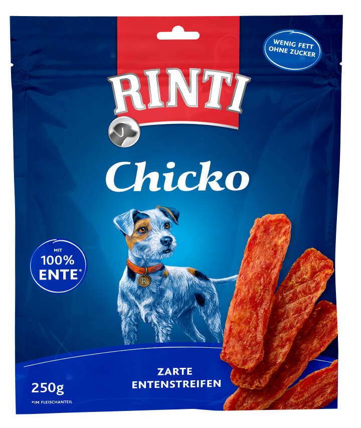 RINTI Hundeleckerlis Chicko Ente
